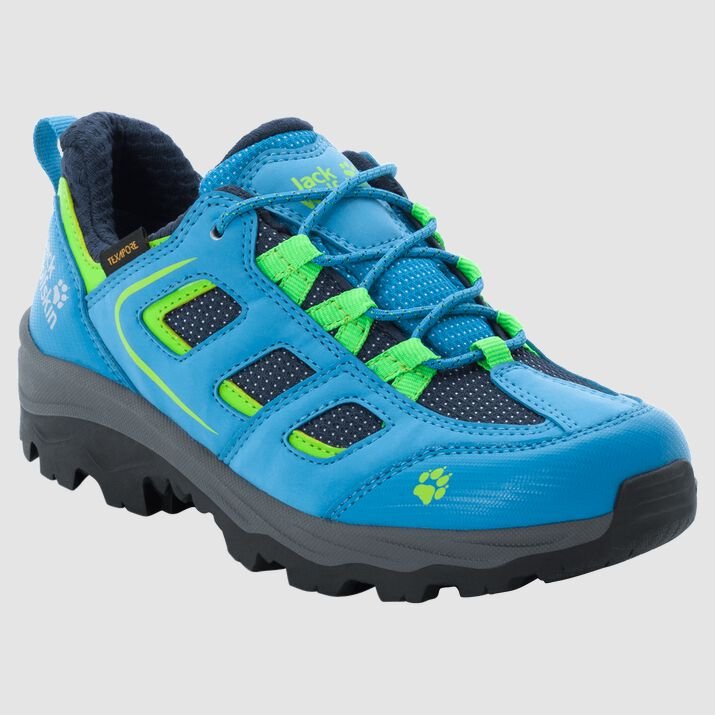 Zapatillas Senderismo Jack Wolfskin Vojo Texapore Low Niños Azules/Verdes Mexico-7235849